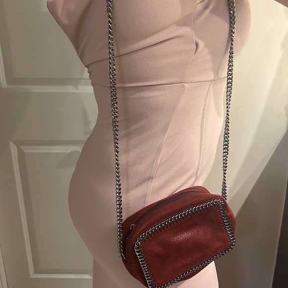 Stella McCartney Red Wine Bag - Picture 7 of 9